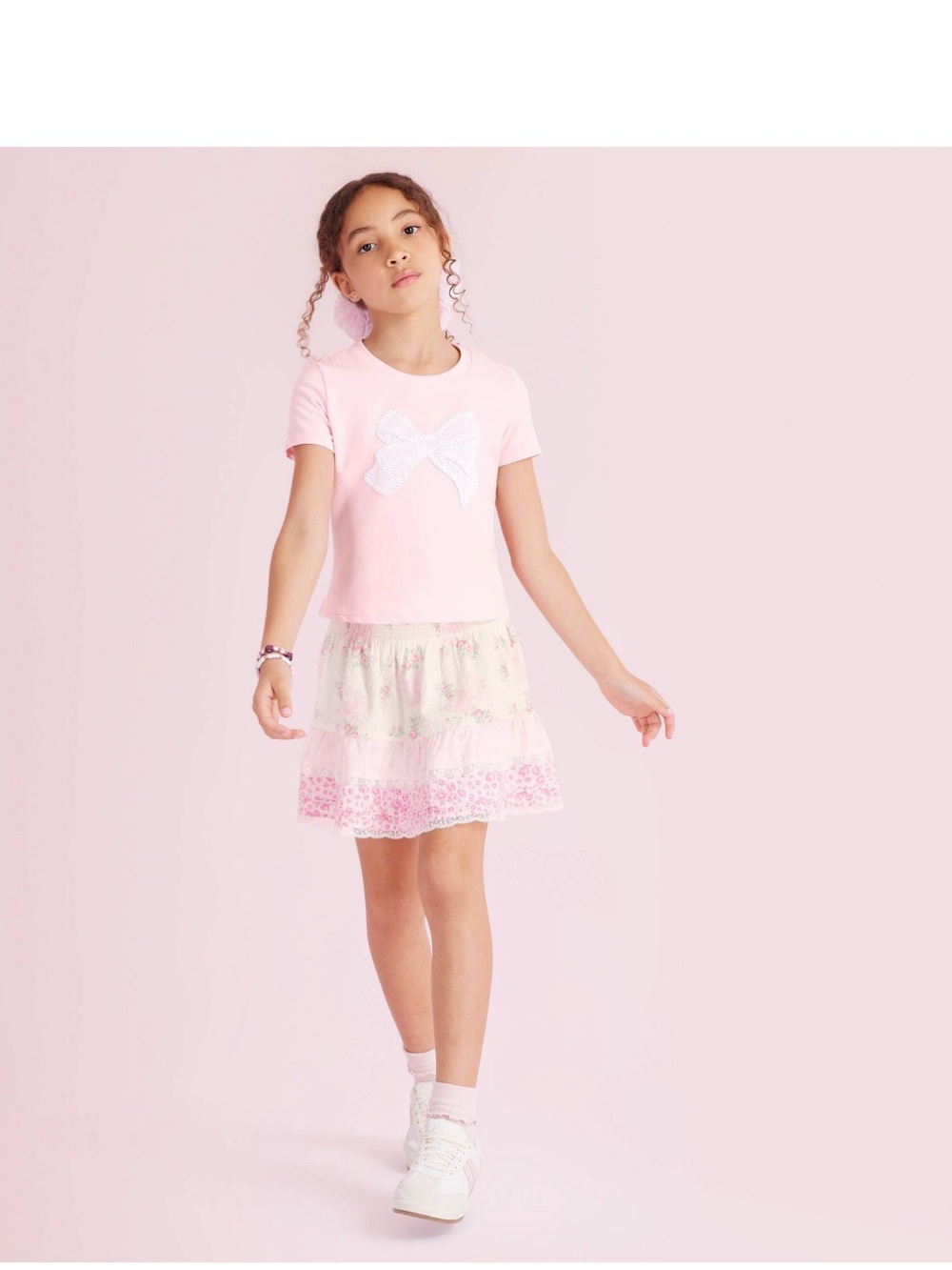 LoveShackFancy x Target Maeve Bow Appliqué T-Shirt - Small